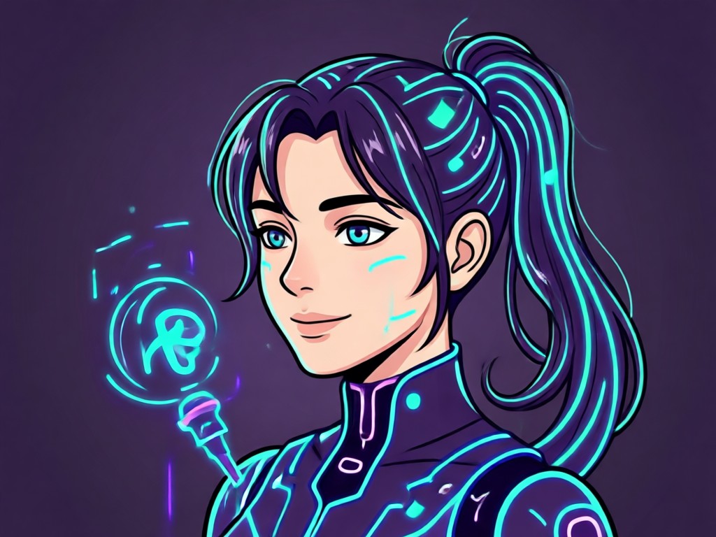 Gallery showing various AI avatar styles like anime, realistic, and 3D