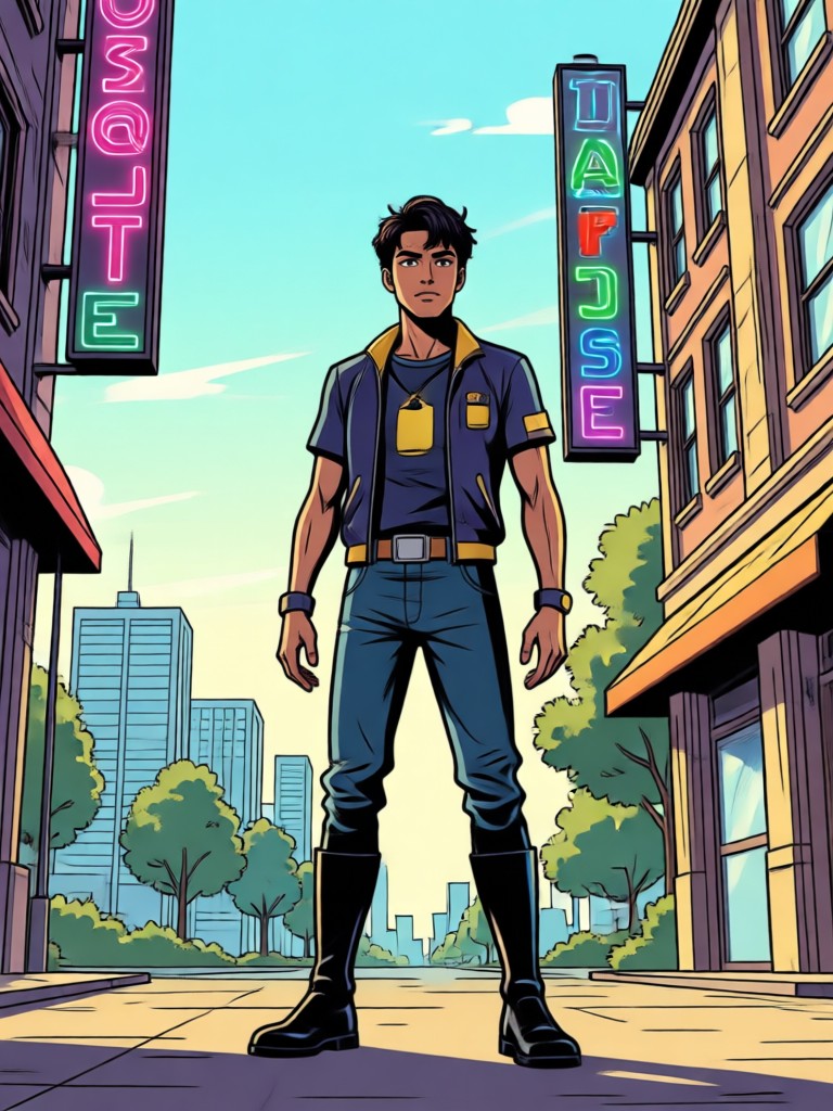 Anime-Stil-Transformation durch KI-Comic-Creator