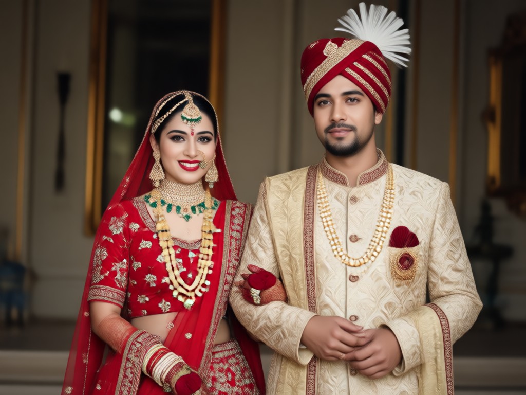 Different regional Indian wedding attire styles