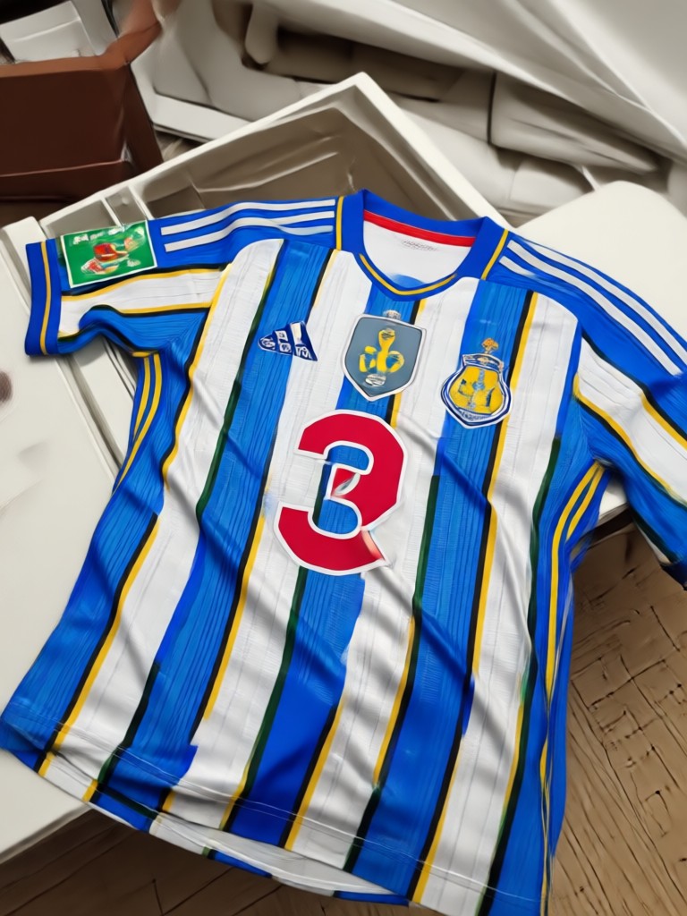 Brazil football kit AI design