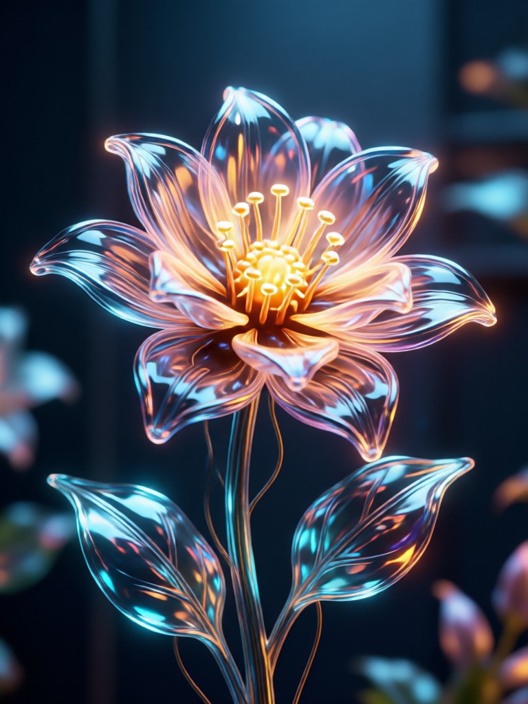 AI generated autumn floral wreath