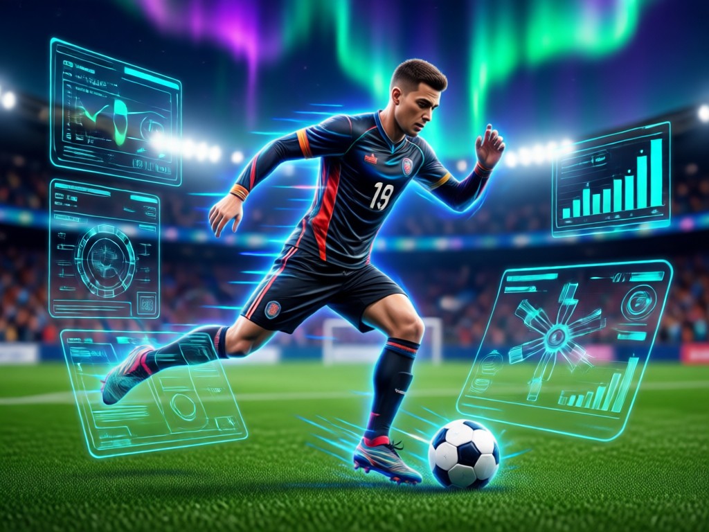 Various football kit styles for AI avatar
