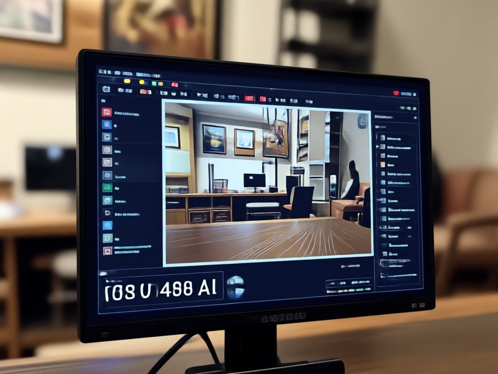 One click AI photo animation interface