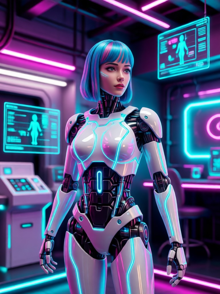 Anime AI girlfriend free style