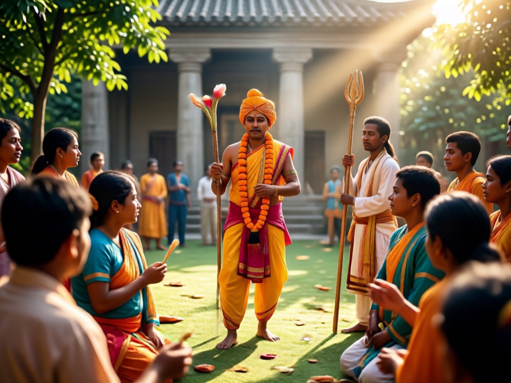 AI के साथ पारंपरिक तीज फोटो ट्रांसफॉर्मेशन
