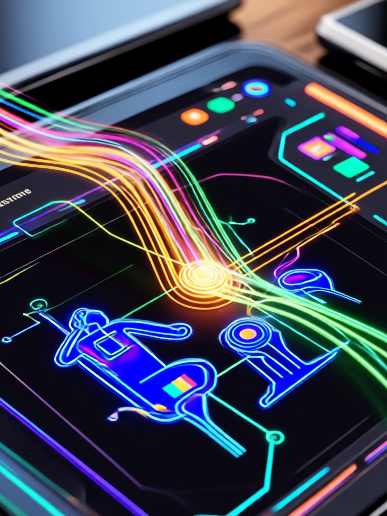 HeyO app AI generation interface on a phone