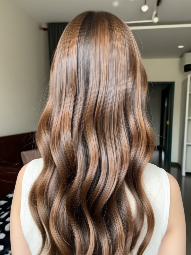 Filtro de pelo largo aplicado a una foto de perfil
