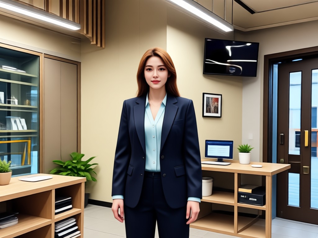 Virtual try on clothing library