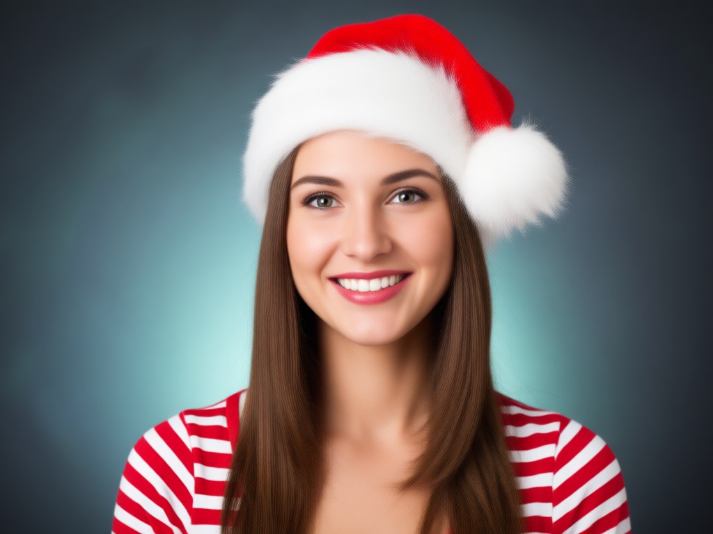 Customizable Christmas hat styles