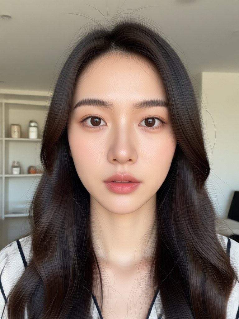 AI Face Replacement Before and After Video Example
