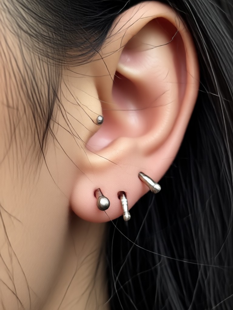 Septum ring virtual try on example