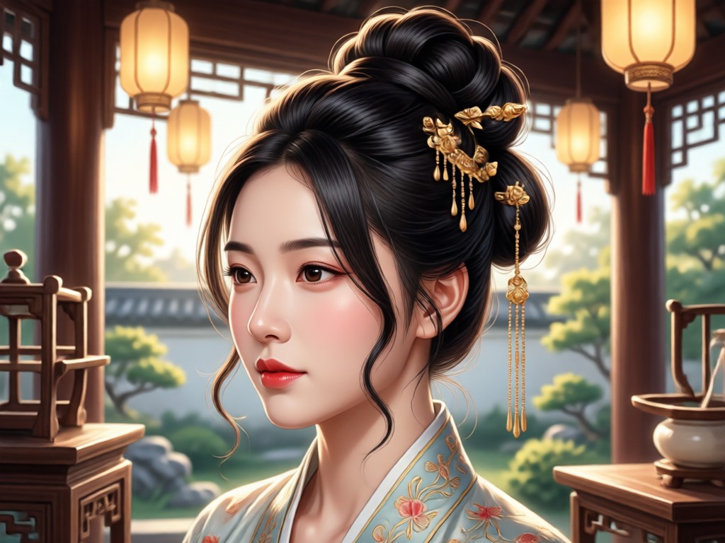 Korean hairstyle trend library AI personalization