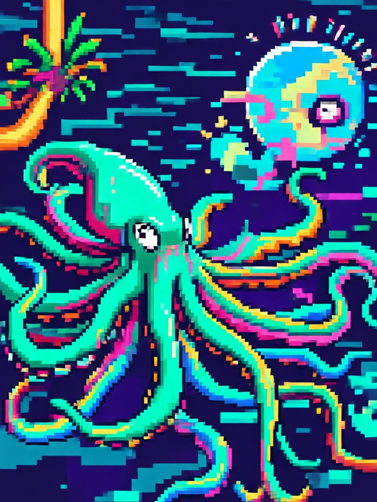3D clay art style filter of a Squid Game player