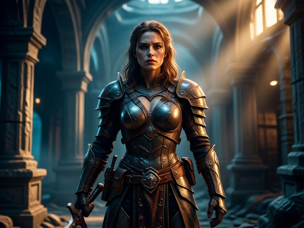 Photo to cinematic character AI transformation