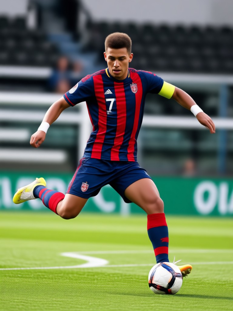 FIFA Ultimate Team card style AI generation