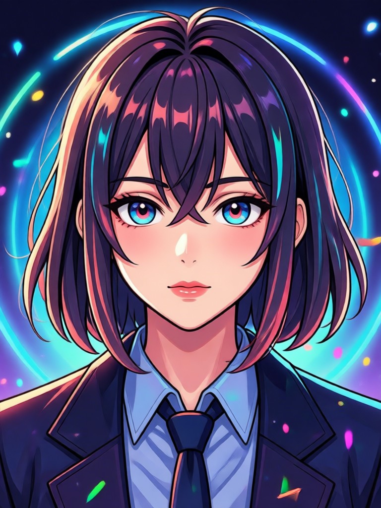 AI generated profile picture avatar examples