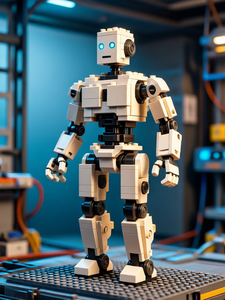LEGO version of a famous painting