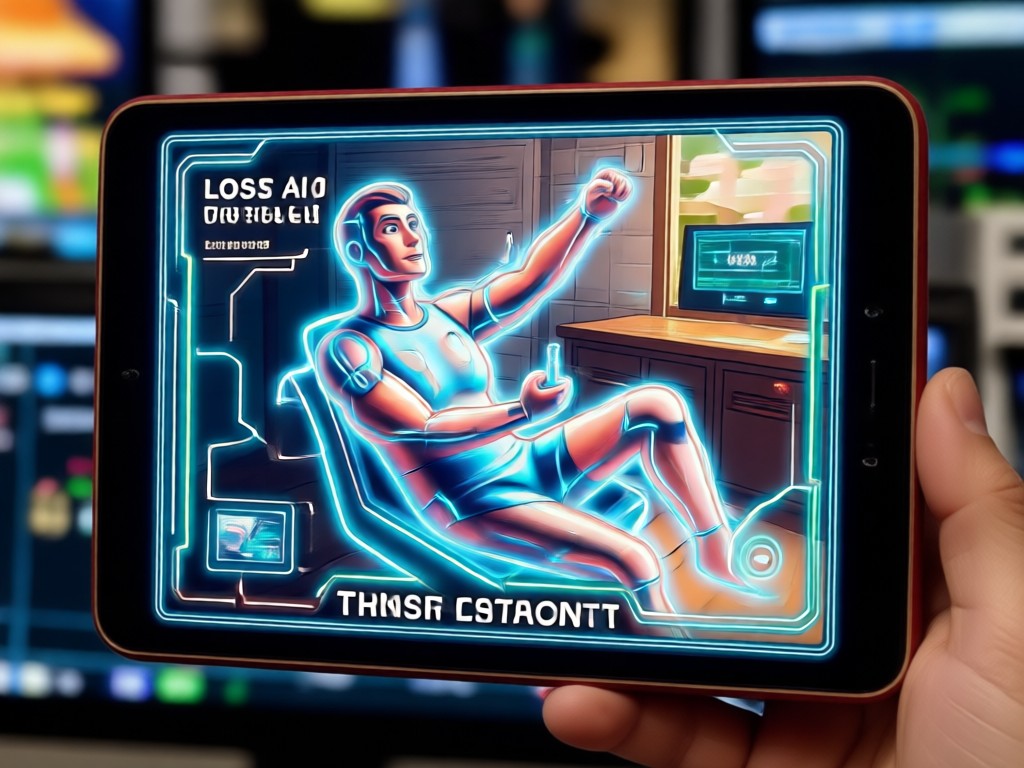 AI weight loss filter motivational visualization