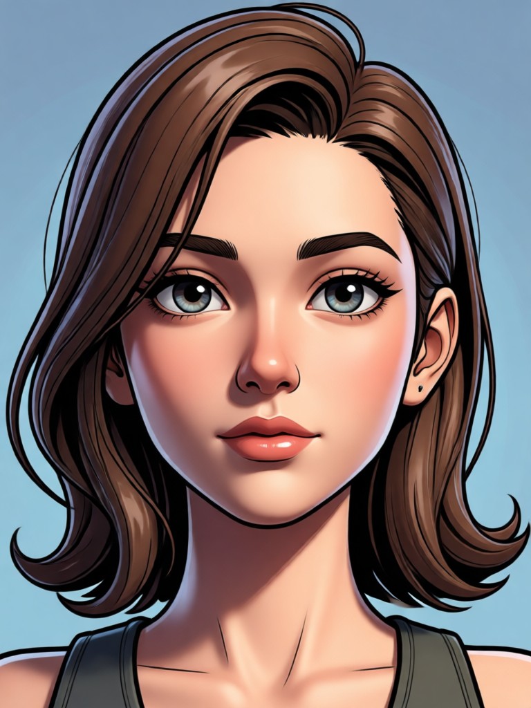 Vintage comic book 3D art