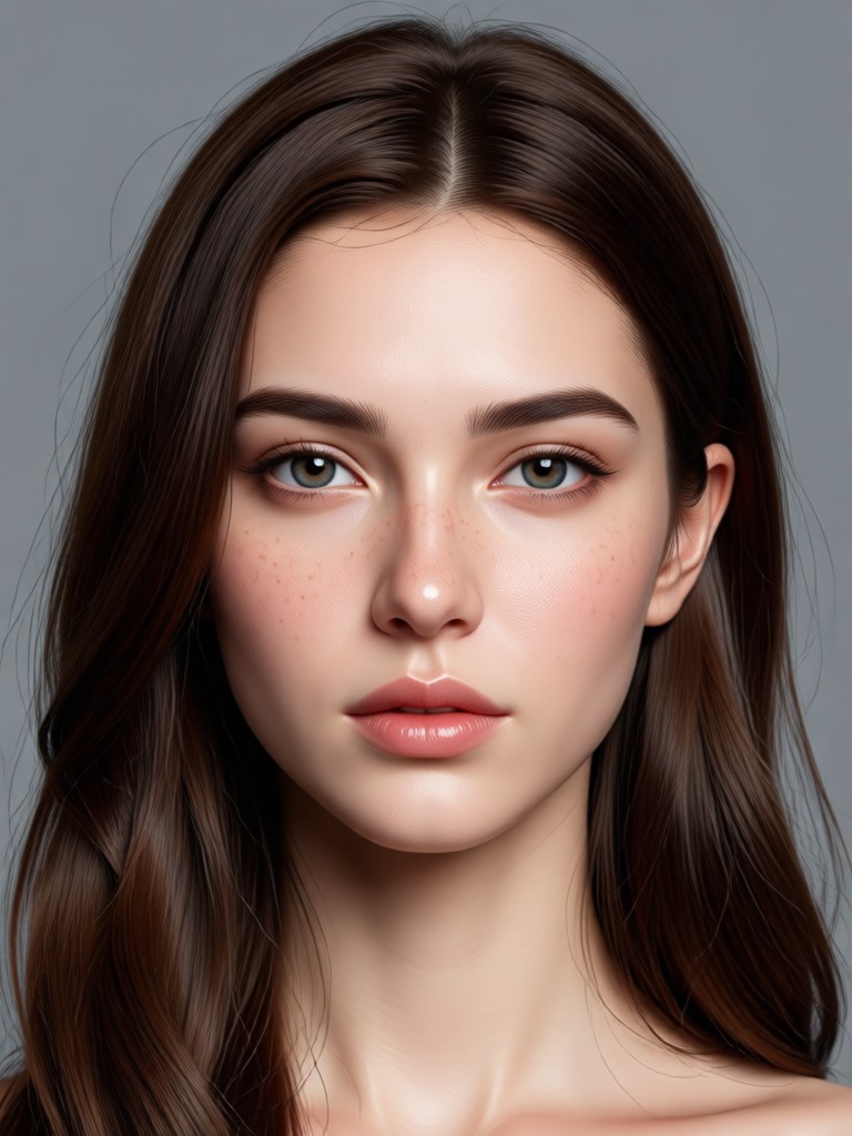 Professional AI headshot with neutral backdrop