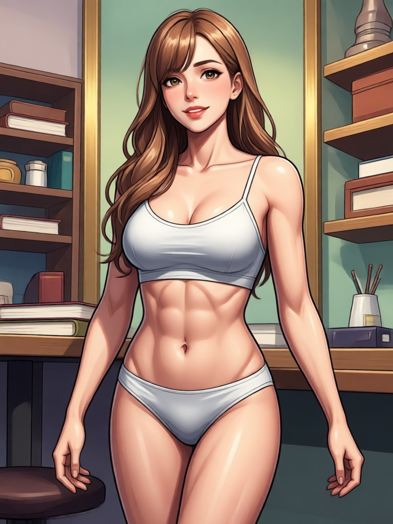 3D rendered nude artwork