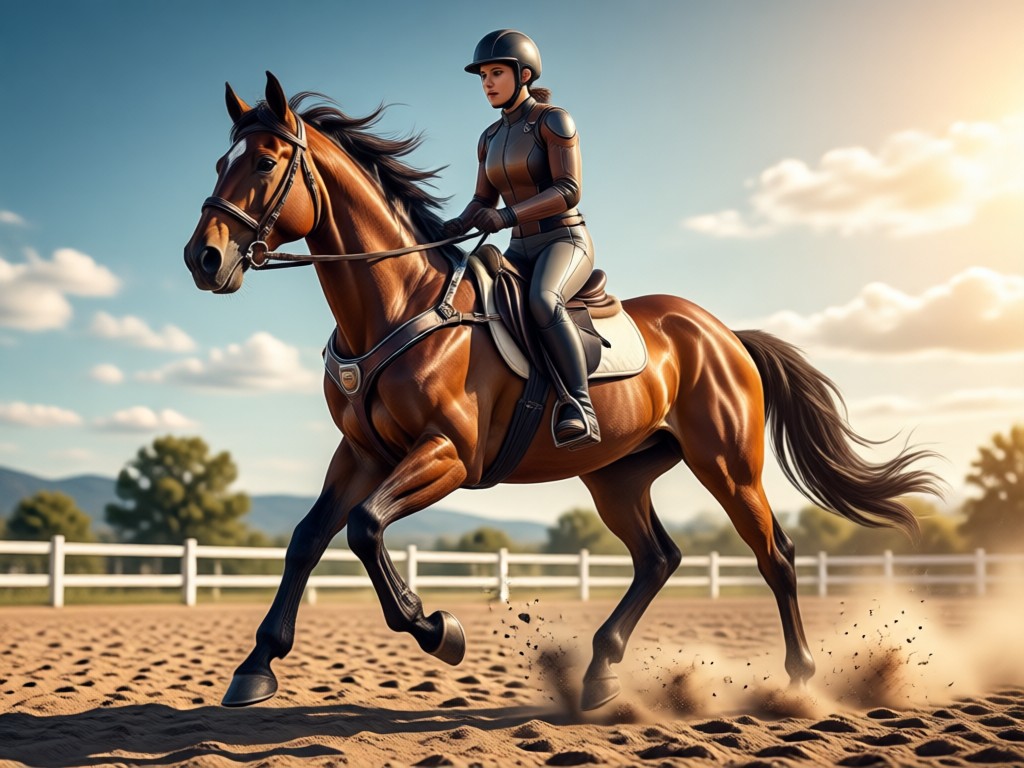Membuat AI horse riding generator dengan AI