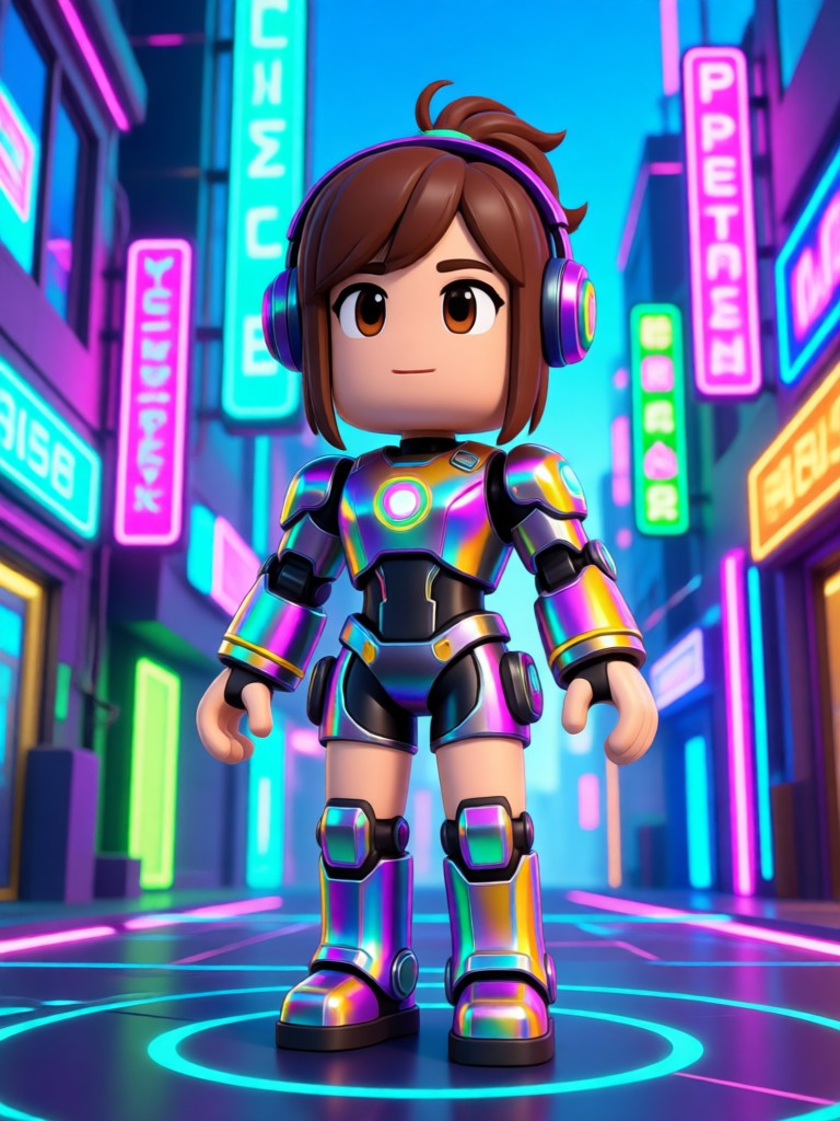 Casual streetwear Roblox avatar girl