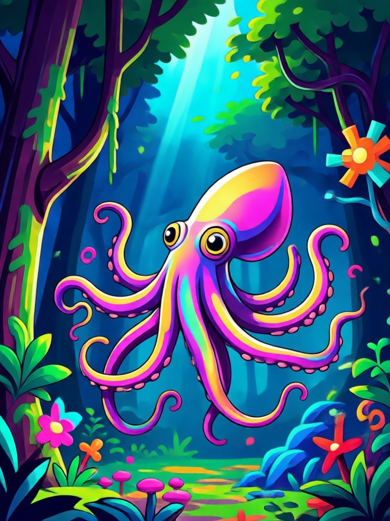 Squid Game filter applied to pet photo (fun) 010