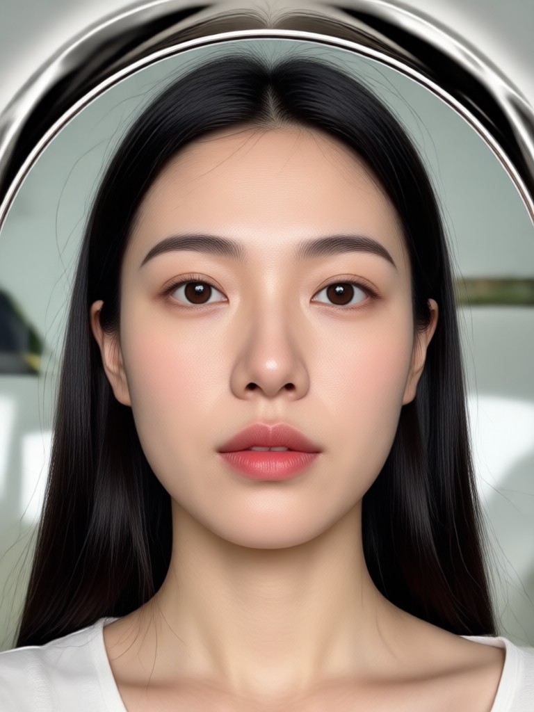 Face swap with historical painting