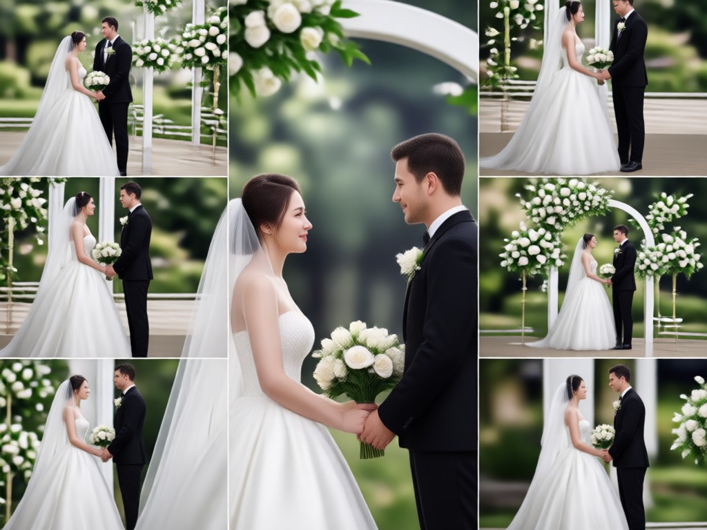 Galeria de modelos de estilo para vídeo de casamento