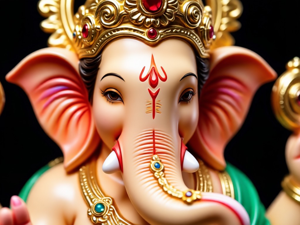 Ganpati AI photo in different artistic styles