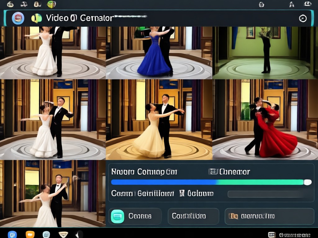 Person smiling at their phone showing a dance video
