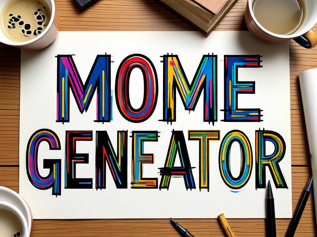 AI one-click meme font application