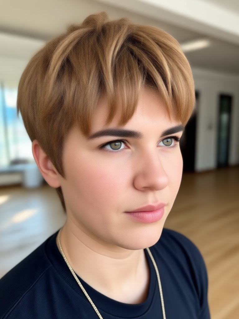 muestra de filtro de cabello corto por beyo