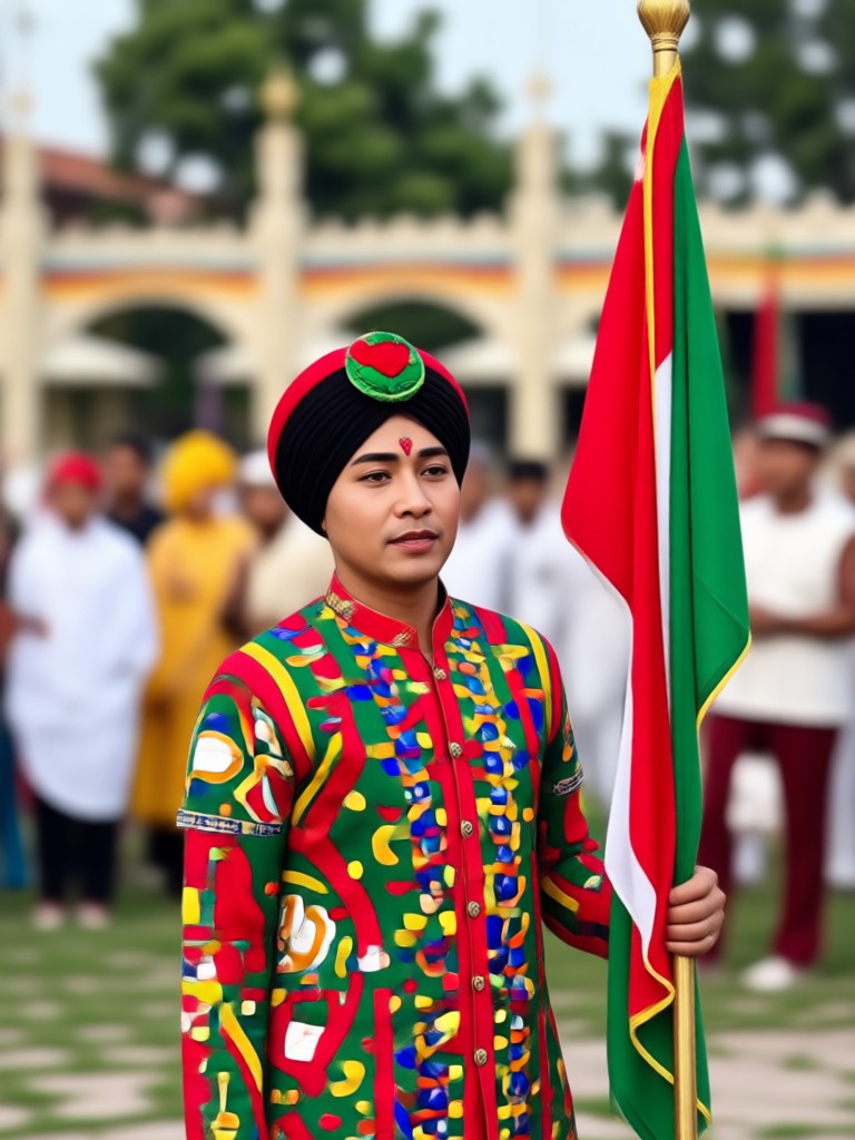Video Merdeka kostum tradisional