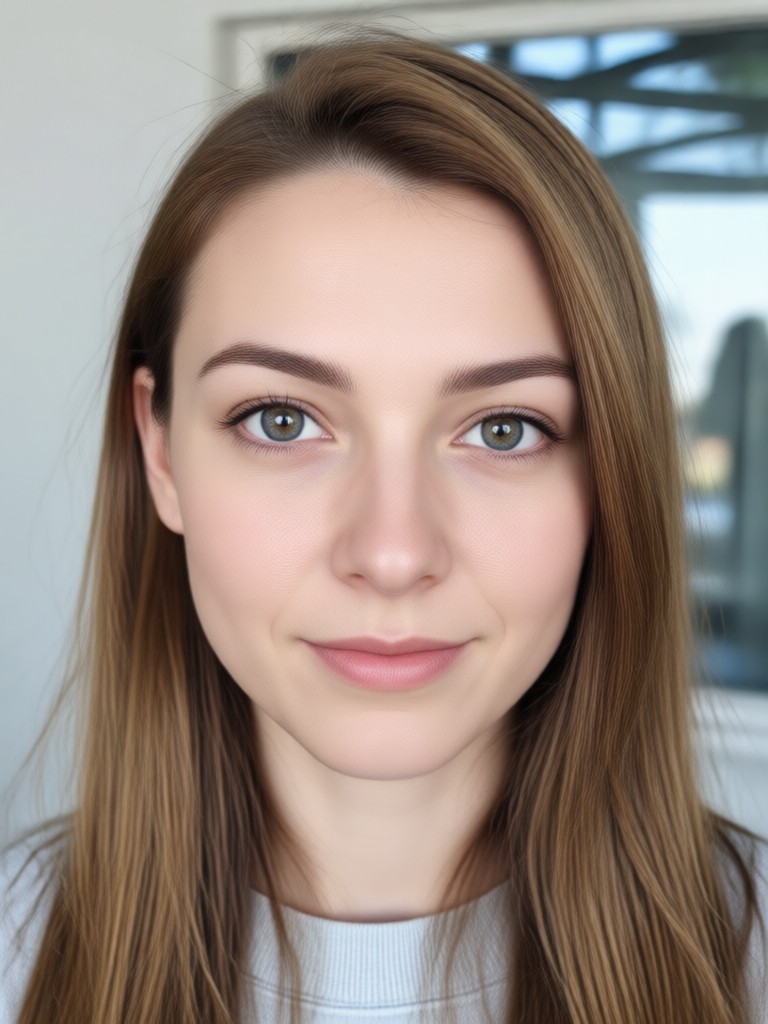 Celebrity face swap on photo