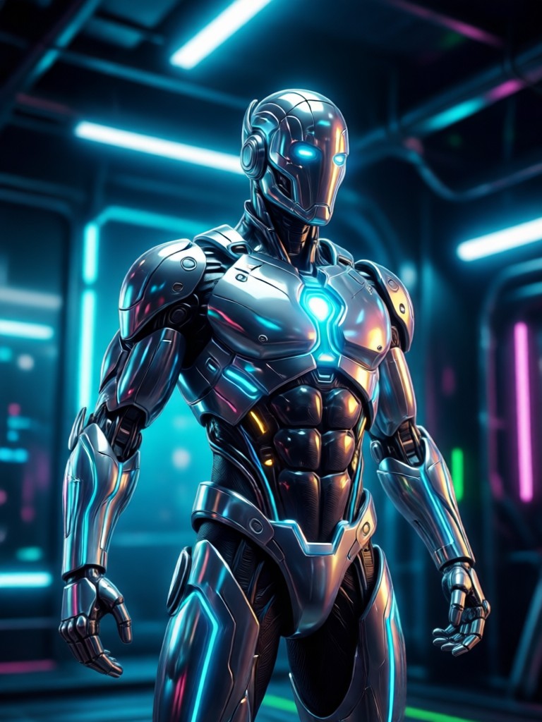 Action hero team AI generation