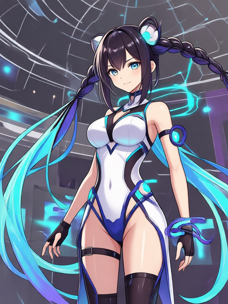 AI generated fantasy landscape video still