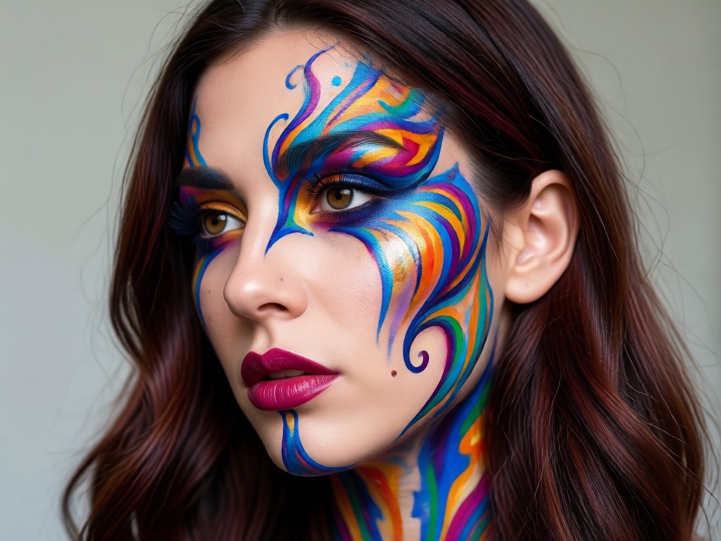 share-ready Ausgabe des Body-Art-Fotografie-Konverters