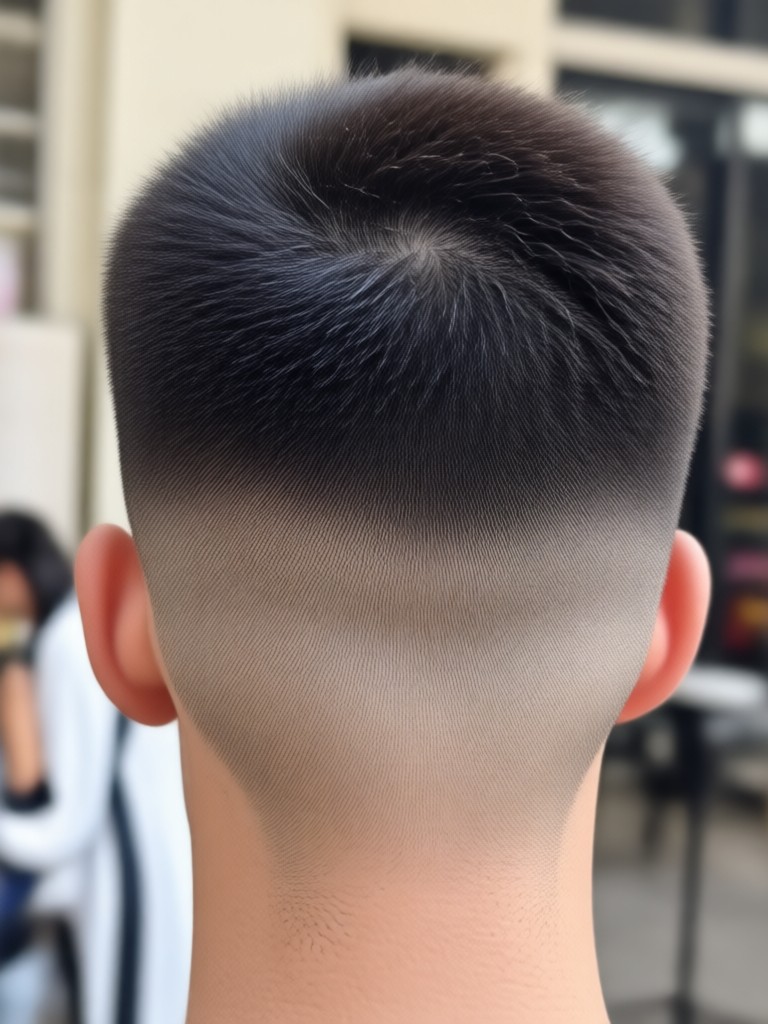 Buzz cut AI untuk pratinjau kebotakan