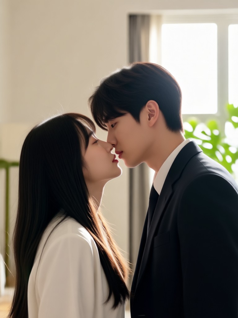 Gentle forehead kiss video