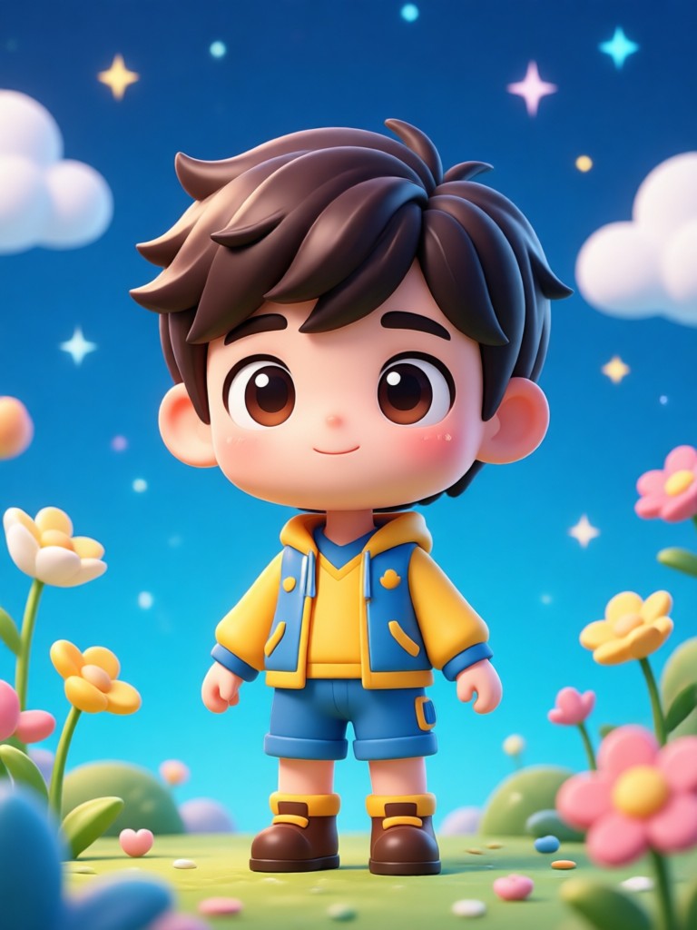 3d chibi ai photo generator app screenshot