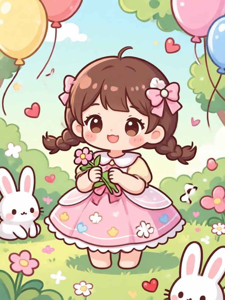 magical girl kawaii filter effect