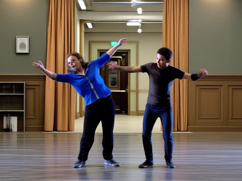 Final high definition dancing couple video generated from two photos