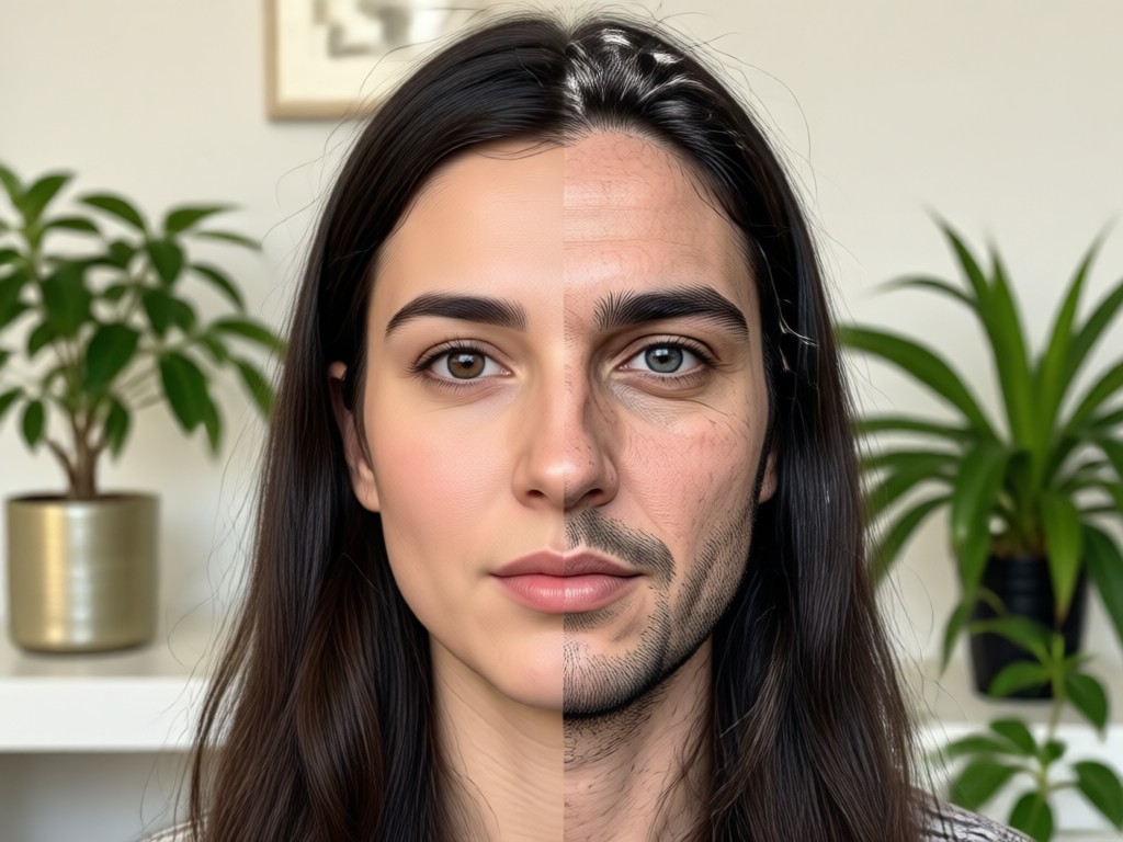 Precise facial feature alignment in face swap