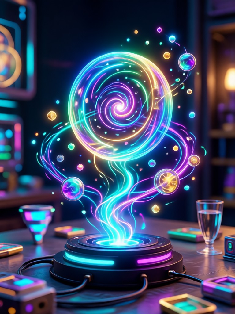 AI magical art of a water nymph