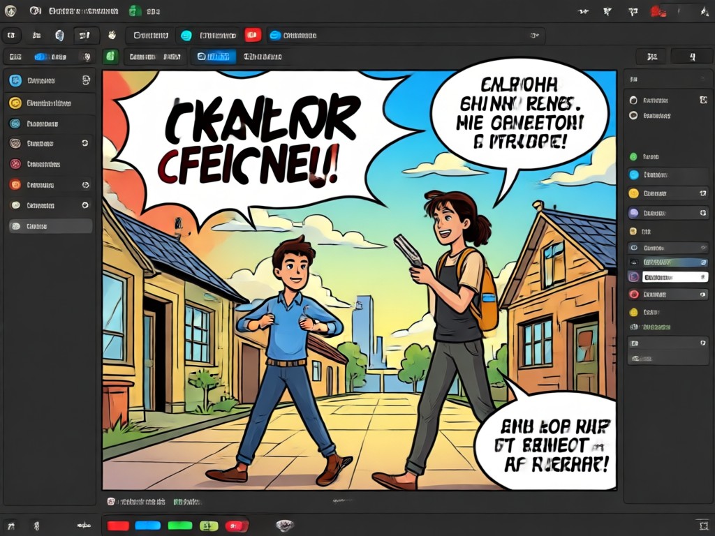 Ein-Klick-Transformation vom Foto zur Comic-Kunst