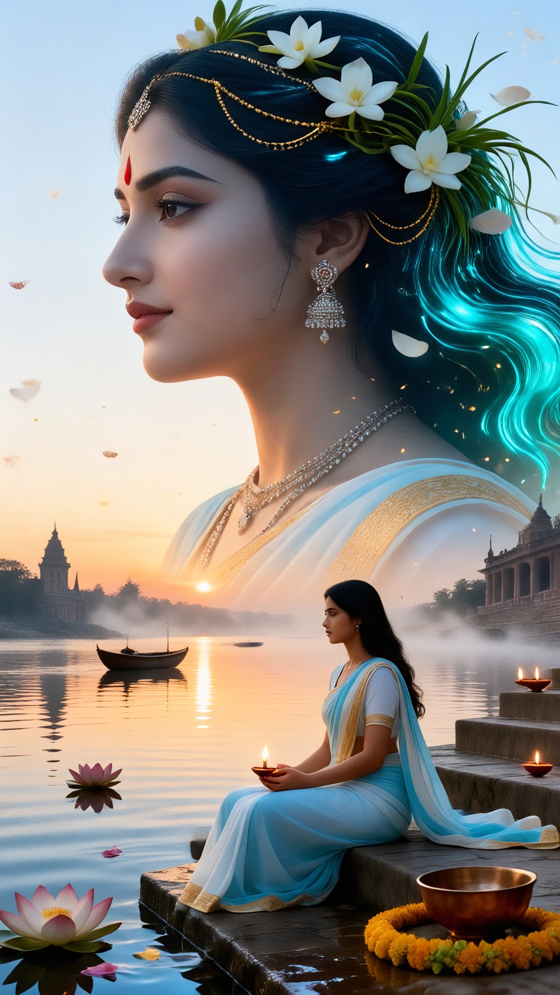 Ganges Goddess image