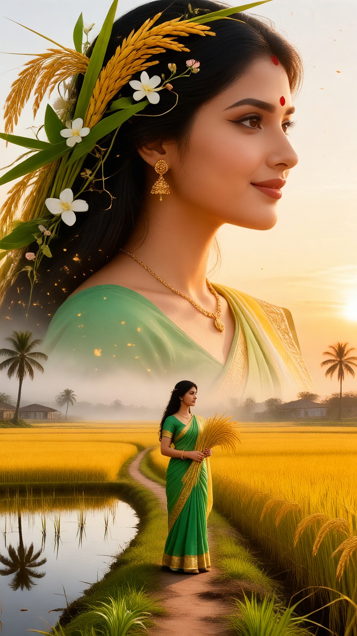 Rice Paddy Goddess image
