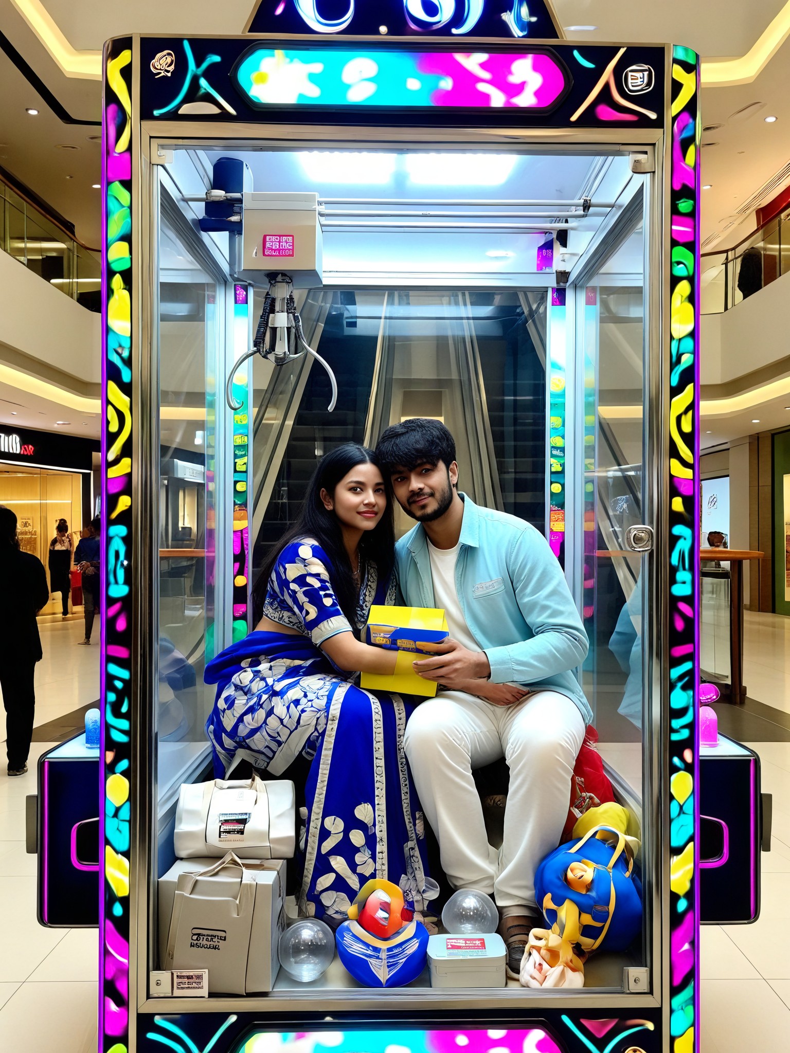 Mumbai Mall Couple image